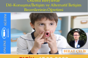 Otizmli Bireylerde Dil–Konuşma/İletişim ve Alternatif İletişim Becerilerinin Öğretimi/Zoom-Online Eğitim-Eylül