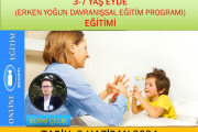 EYDE eğitimi-Erken Yoğun Davranışsal Eğitim Programı- haziran 