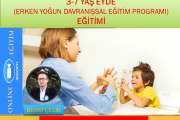 3-7 yaş EYDE(Erken Yoğun Davranışsal Eğitim Programı) Zoom-Online Eğitim-aralık